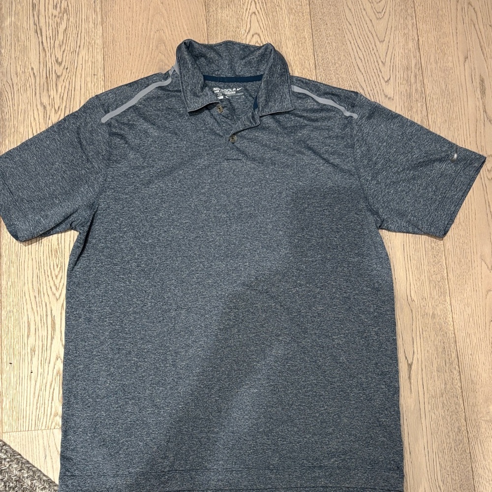 Nike Men's Dark Gray Polo Shirt